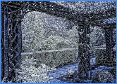 Bodnant Gardens, Pergola