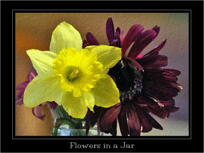 Flowers in a Jar Version 1