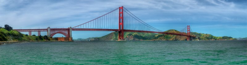 Golden Gate From Pier