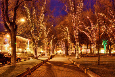 Twilight On Court House Square