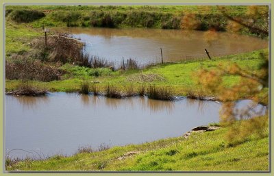 The dams are filling now!