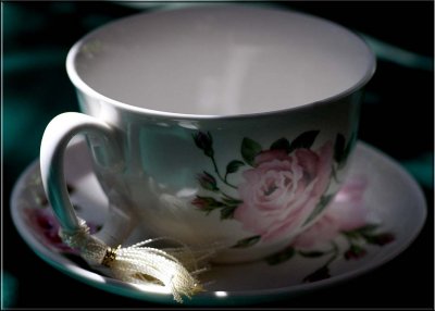 Cup and saucer...