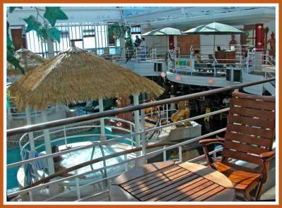 Pool area, looking forward.