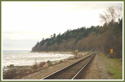 Scenic oceanside mainline.