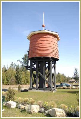 Restored water tower, Parksville BC