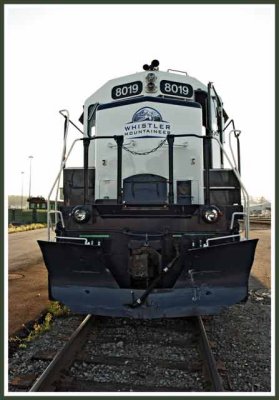 Whistler Mountaineer head end.