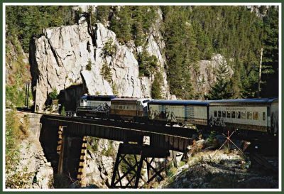 Rivers and bridges go together.