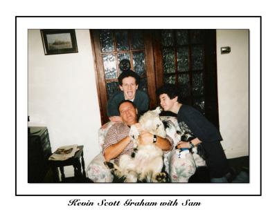 Kev with Scott Graham and Sam