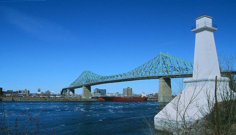 The Jacques-Cartier bridge