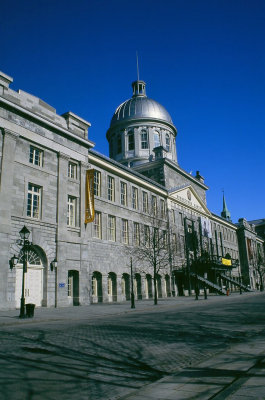 The Bonsecours Marquet early Saturday morning