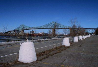 The Jacques-Cartier bridge