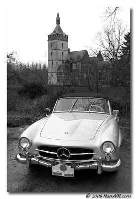 Mercedes 190 SL Roadster & Kasteel van Horst