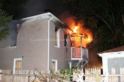 Charlie-2 Laurel Ave. Fire (Bridgeport, CT) 9/14/06