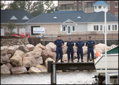 Coast Guard on Duty