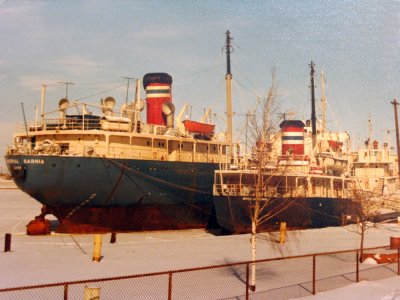 Imperial Sarnia and Imperial Collingwood (in Sarnia about 1976 when I was working in Research)