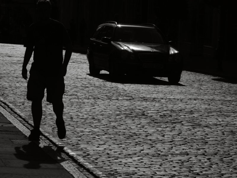 August 12  2008: <br> The Anonymous Pedestrian