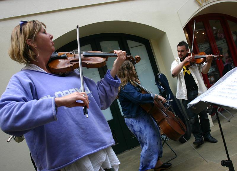 Heather Burney on Violin