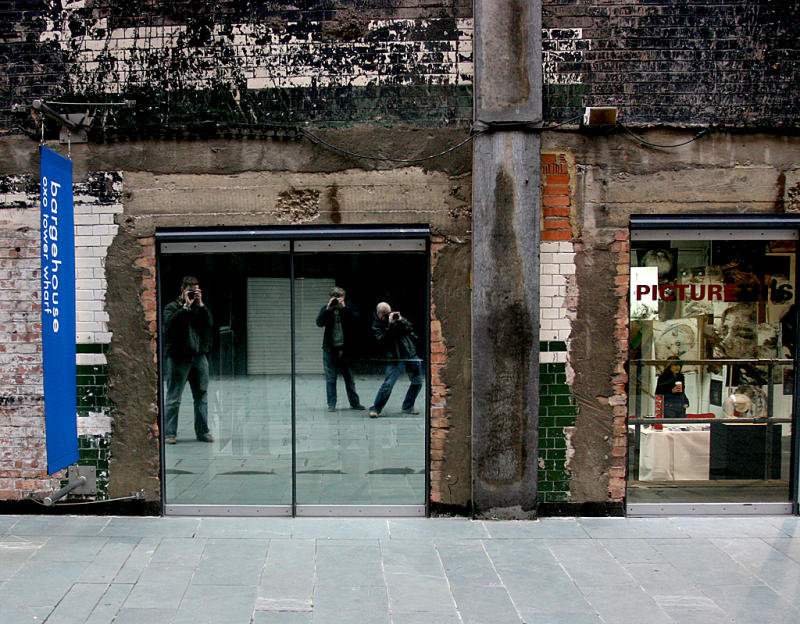 Ade Ray and Steve<br>find a reflection