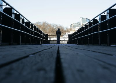 January 30 2010: The Man at the End of the Pier
