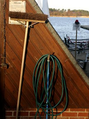 December 17 2005:Broom and Hose