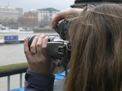 Sam and her Canon