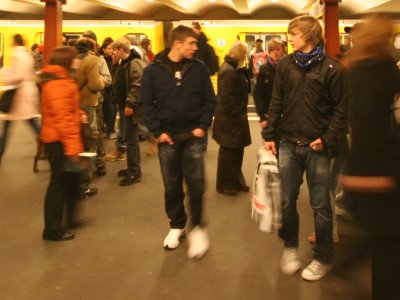 Lads at Alexanderplatz