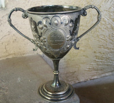 1870 British Trophy - Won By Inscription