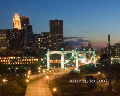 Minneapolis Skyline W