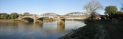 Barnes railway bridge.