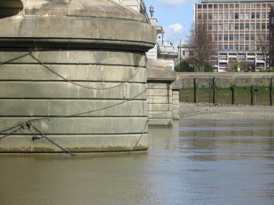 Piers of Putney Bridge.