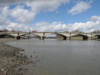 Putney Bridge view from down river.