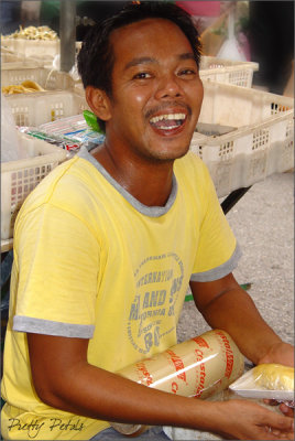 All Smiles Of A Local Hawker