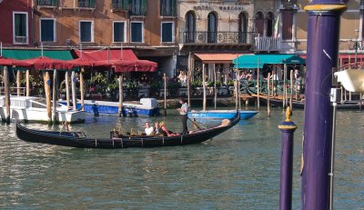 grand canal and gondola