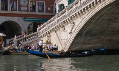 rialto and gondola