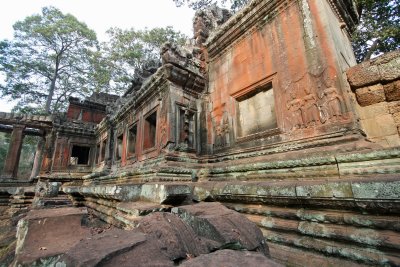behind Angkor Wat