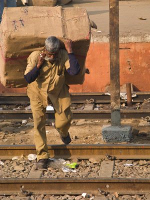 crossing the tracks