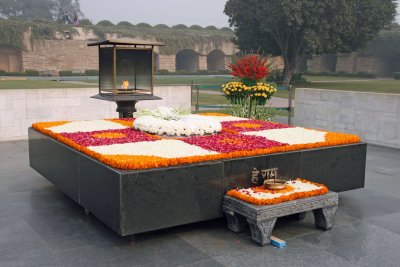 Raj Ghat/Ghandi cremation site