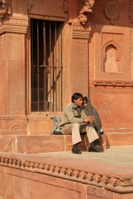 a romantic moment/Fatehpur Sikri