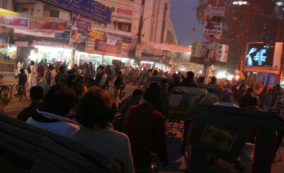 Varanasi/in the rickshaw