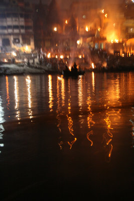Ganges at night