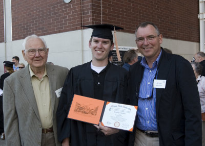 Grandpa, David & Dad. All three OSU graduates.