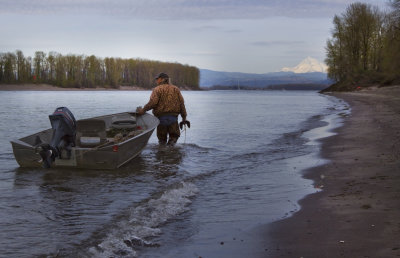 Spring Chinook Fishing on the Columbia River