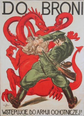 Polish propaganda poster, 1920