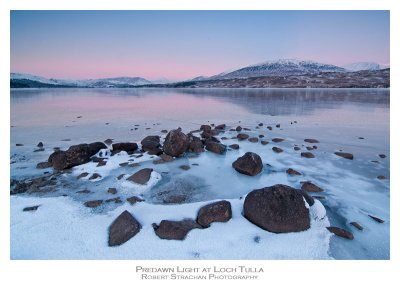 Predawn light at Loch Tulla