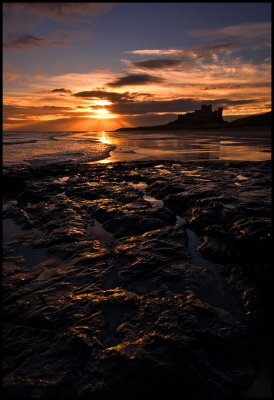 Bamburgh Castle Sunrise