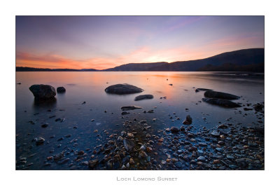 Loch Lomond sunset