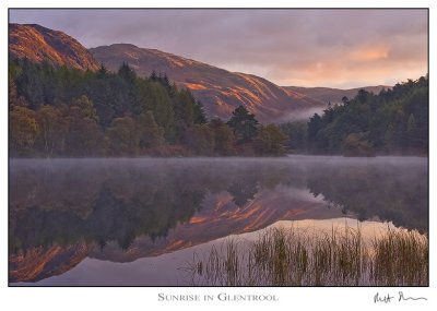 Sunrise in Glentrool