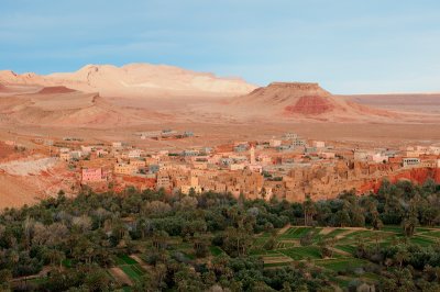 La palmeraie de Tinerhir, Maroc, 2010