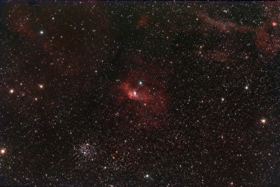 Bubble Nebula Area Full Frame