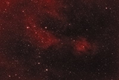 SH2-205 the Peanut Nebula in Ha